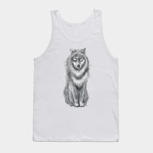 White Wolf Tank Top